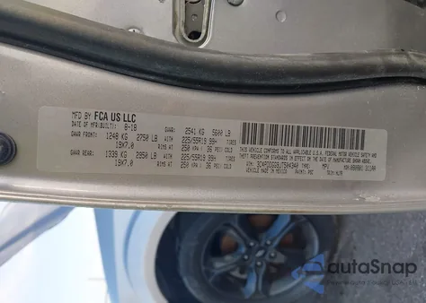 2018 Dodge Journey Crossroad Awd from USA, damaged, VIN 3C4PDDGG9JT504340